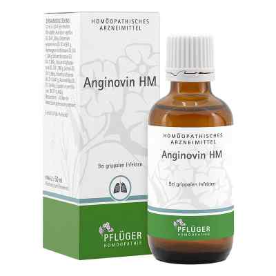Anginovin Hm Tropfen 50 ml von Homöopathisches Laboratorium Alexander Pflüger Gmb PZN 01033220