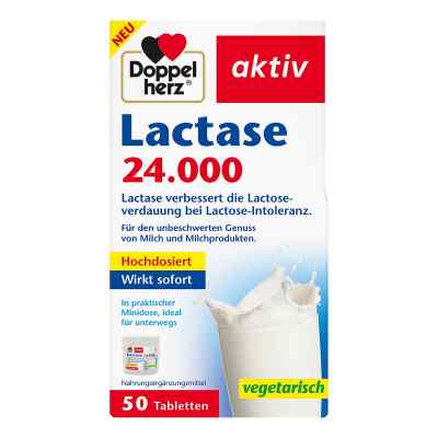 Doppelherz Lactase 24.000 Tabletten 50 stk von Queisser Pharma GmbH & Co. KG PZN 19122935