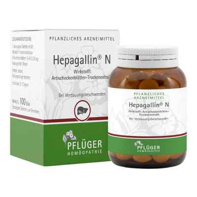 Hepagallin N 100 stk von Homöopathisches Laboratorium Alexander Pflüger Gmb PZN 04491934